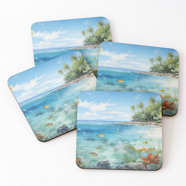 Item preview, Tropical Escape Watercolor 2 designed and sold by Foozleman.