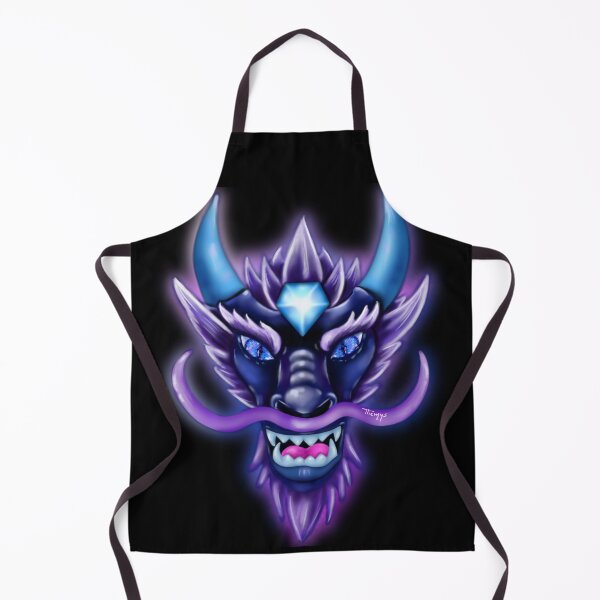 Item preview, Blue dragon face designed and sold by Themys24.