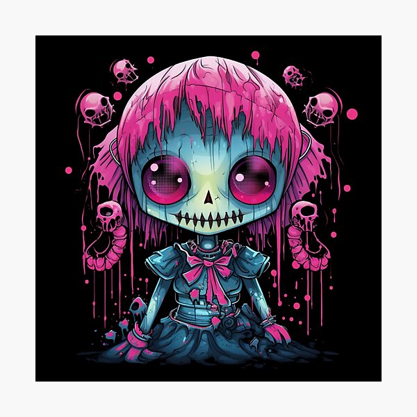 Item preview, spooky zombie doll designed and sold by TraceDessiner.