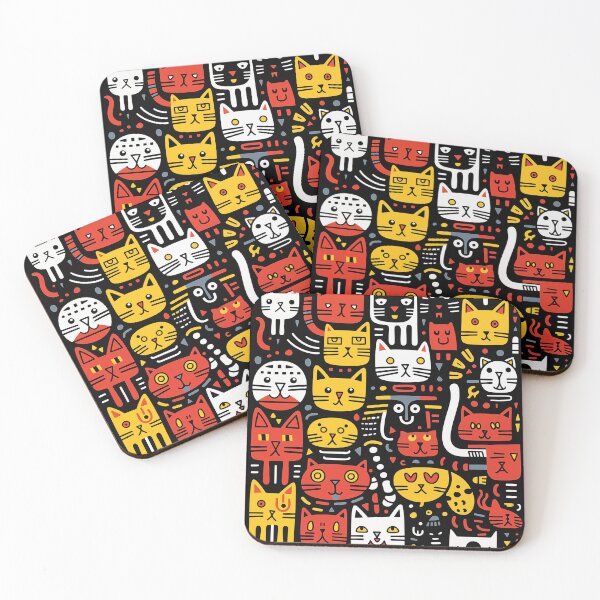 Item preview, Cat Patterns designed and sold by InfinityCircle.