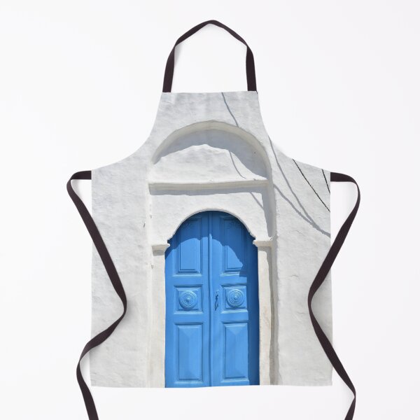 Item preview, Greek Island Church Entance Door in Sifnos, Cyclades Greece designed and sold by PrintsProject.