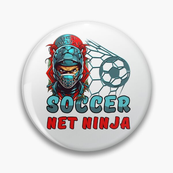 Artikelvorschau, Fußballnetz-Ninja entworfen und verkauft von NickTaroDesign.