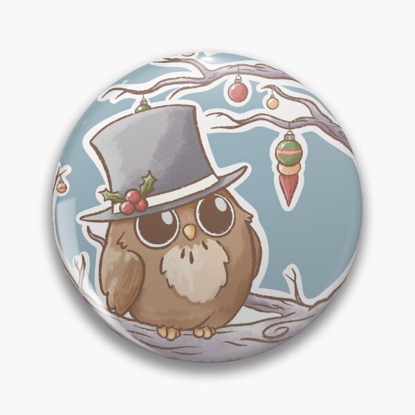 Item preview, Christmas Night Owl designed and sold by BeeAndClover.