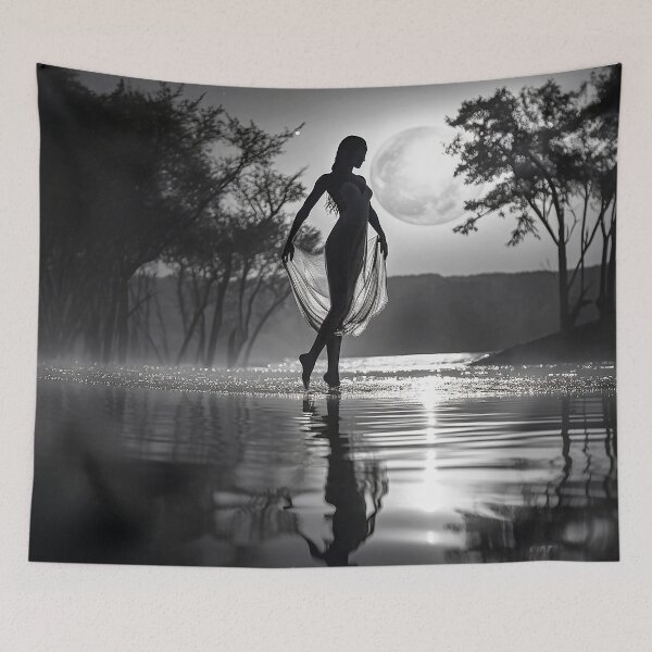 Item preview, Moonlight dance. designed and sold by ScenicViewPics.