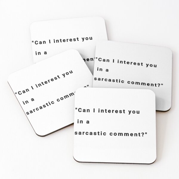 Item preview, Can I interest you in sarcastic comment  designed and sold by LollaCaesar.