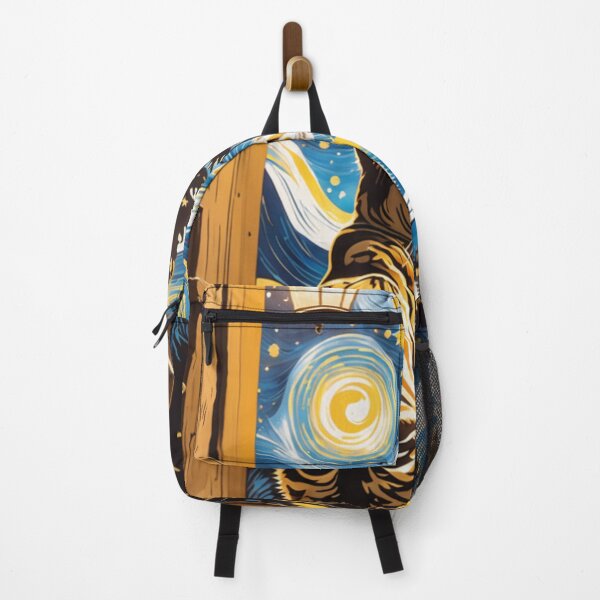 Item preview, If Banksy Met Van Gogh - A Cat and the Starry Night designed and sold by Butler in the Home.