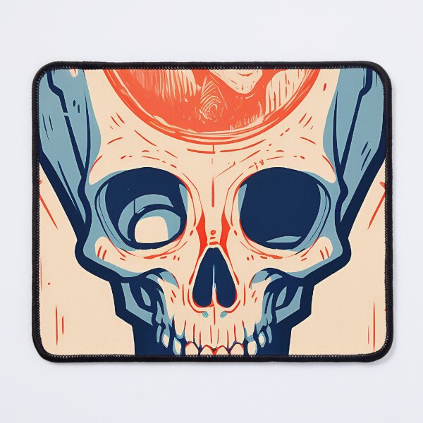 Item preview, Soviet Space Program- Alien Skull Stamp 19 designed and sold by octoboobs.