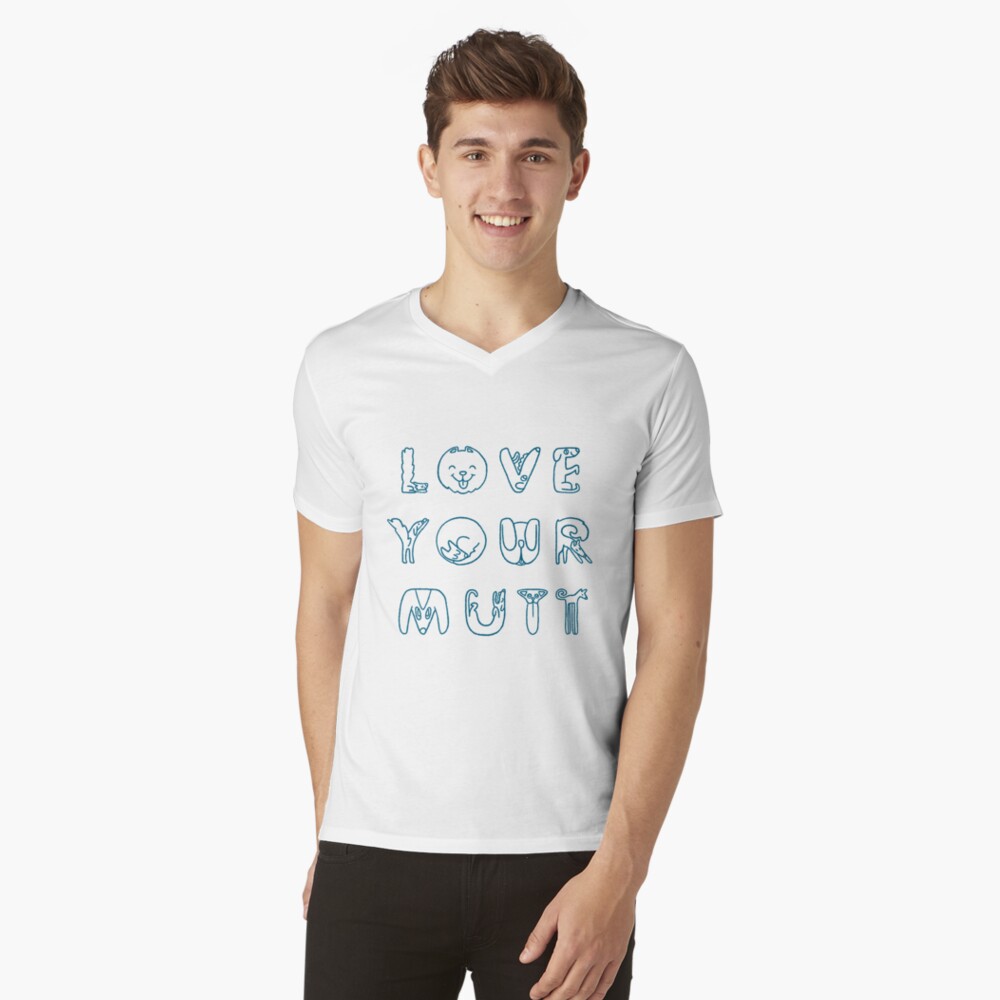 Item preview, V-Neck T-Shirt designed and sold by olivelagace.