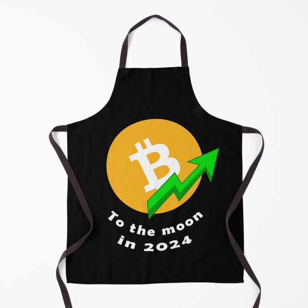 Artikelvorschau, Zum Mond im Jahr 2024 Bitcoin entworfen und verkauft von NaNaSpaceStore.