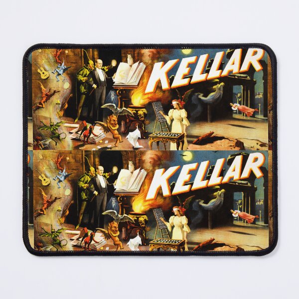 Item preview, Retro Vintage Magic Poster 1894 Kellar the Wizard designed and sold by ArchimedesPrime.