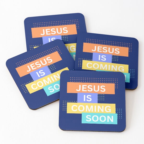 Item preview, Jesus is coming soon Inspirational designed and sold by Faith & Joy by Lulu.