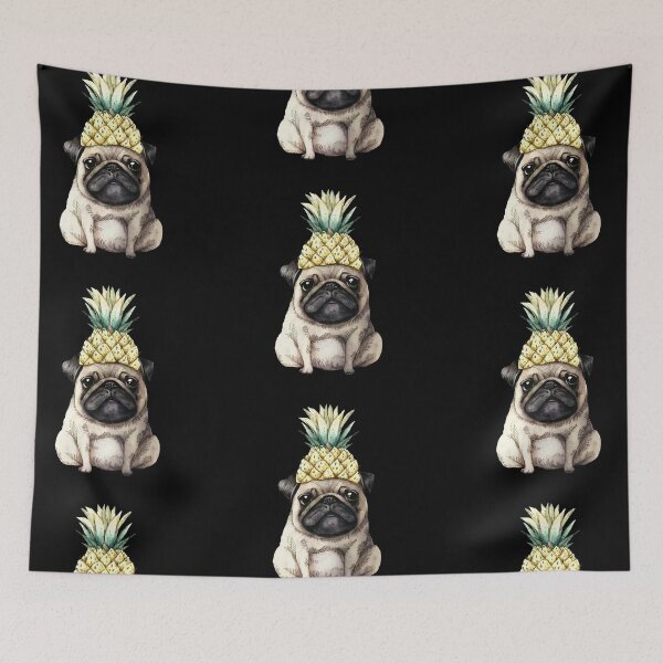 Item preview, Pug-napple: A Tropical Delight designed and sold by Anastasiia Yurevych.