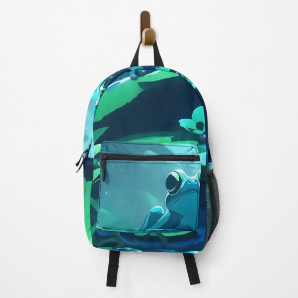 Item preview, Serene Waterscapes with Blue Frog Companions designed and sold by Omoplata.