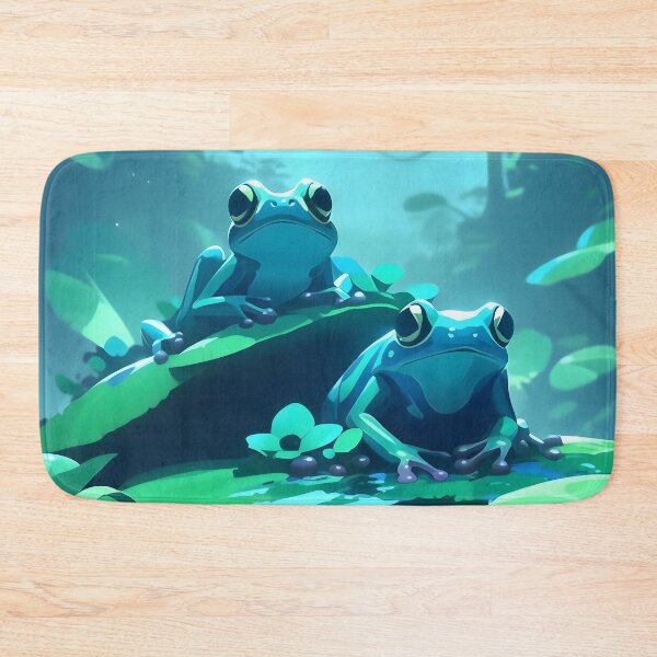 Item preview, Serene Waterscapes with Blue Frog Companions designed and sold by Omoplata.