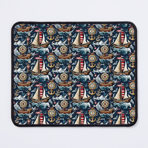 Item preview, Nautical Adventures seamless digital paper designed and sold by taizer8877.