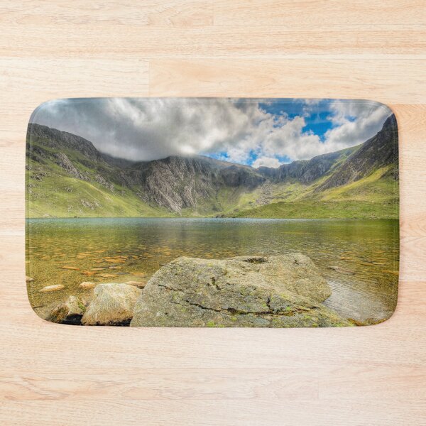 Item preview, Idwal Lake Cwm Idwal Snowdonia Wales designed and sold by AJEvans.