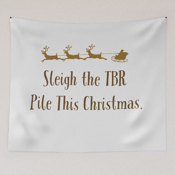 Item preview, Sleigh The TBR Pile This Christmas designed and sold by Megurix.