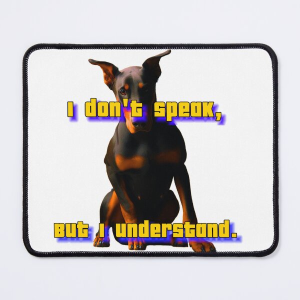 Item preview, I don't speak designed and sold by RoyalMob.