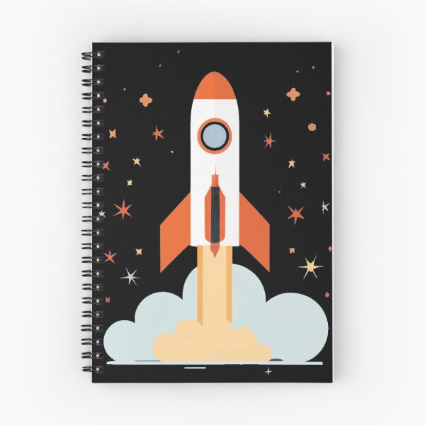 Item preview, Retro Mega Rocket Cute and Funny designed and sold by TruckerPLShop.