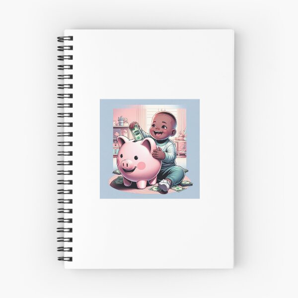 Item preview, Cute Kid Saving Money designed and sold by Mugs and Shirts.