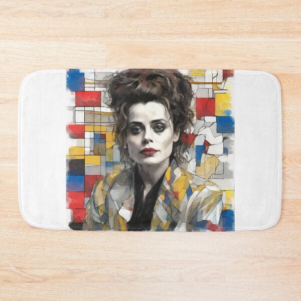 Item preview, Helena Bonham Carter in a checkered suit designed and sold by bogfl.