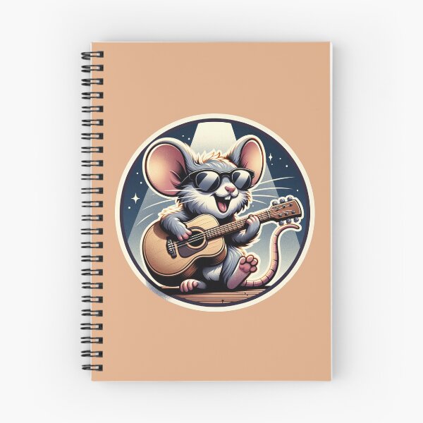 Item preview, Rockstar Rodent Riffs designed and sold by ZooStickerss.