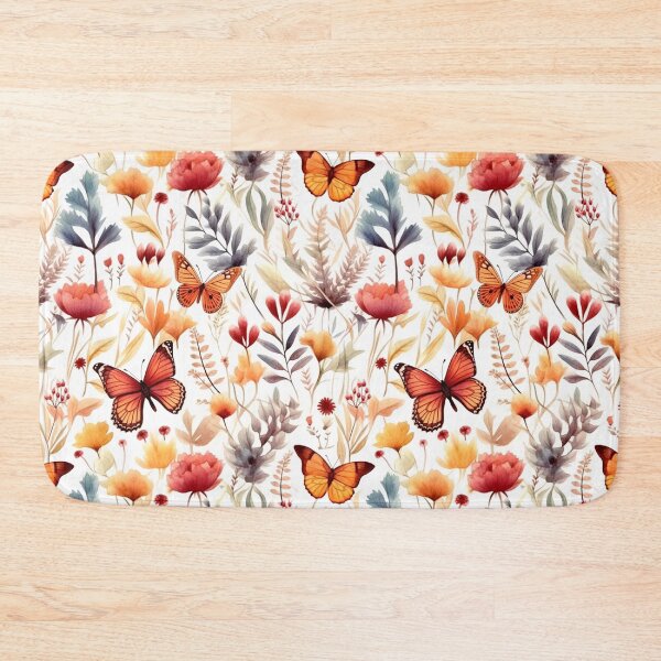 Item preview, Butterfly Floral Design designed and sold by StudioRedKoala.
