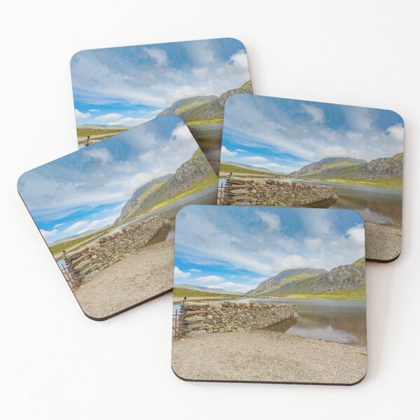 Item preview, Idwal Lake Cwm Idwal Snowdonia Wales designed and sold by AJEvans.