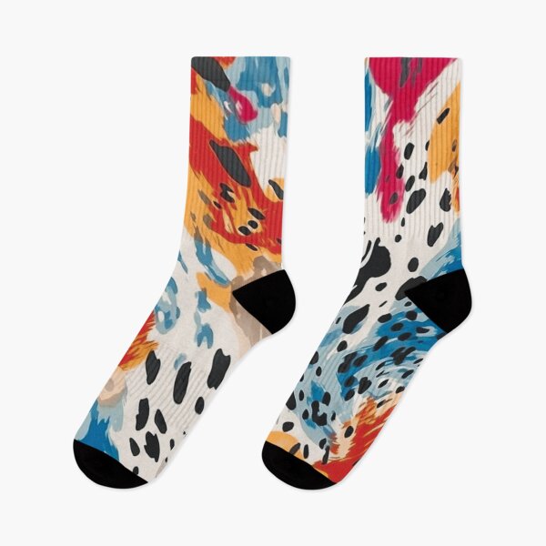 Item preview, Cat Spilled Over The Paint-Wild Strokes Cheetah Print by BCH designed and sold by BossyCatHome.