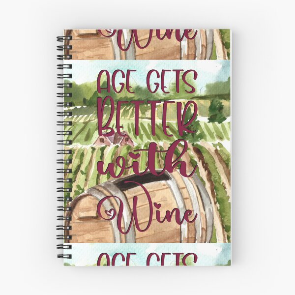 Item preview, Age Gets Better With Wine designed and sold by TidyKitchenInc.