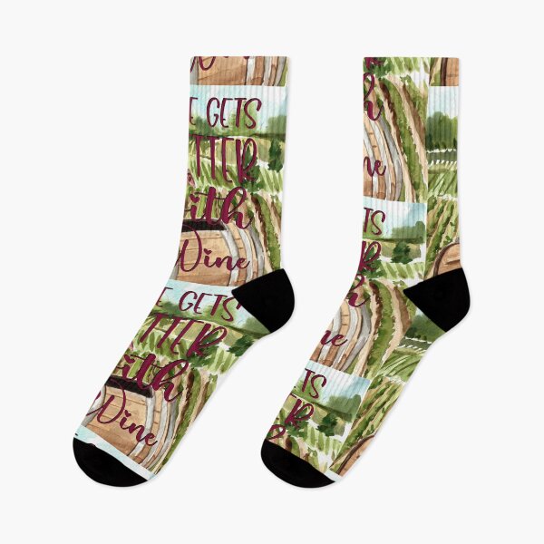Item preview, Age Gets Better With Wine designed and sold by TidyKitchenInc.