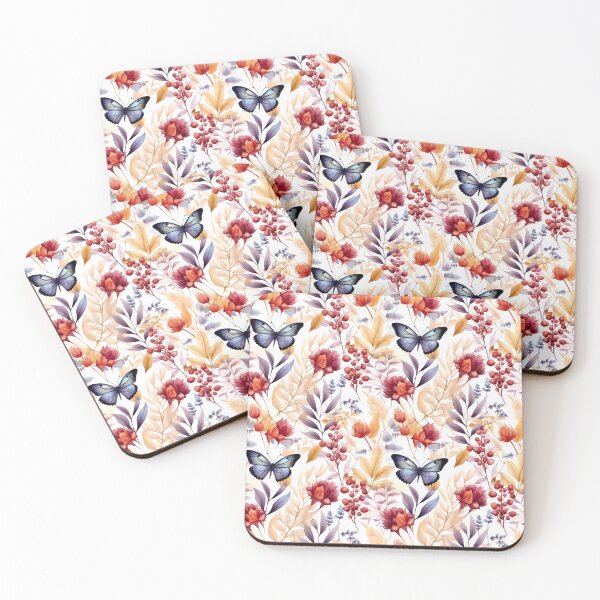 Item preview, Butterfly Floral Design designed and sold by StudioRedKoala.