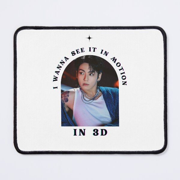 Item preview, Jungkook in motion (white/light colors) designed and sold by DearRobin.