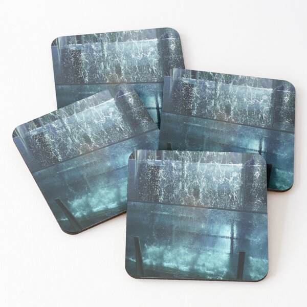 Item preview, Waterfall optics in blue designed and sold by schelbypicture.