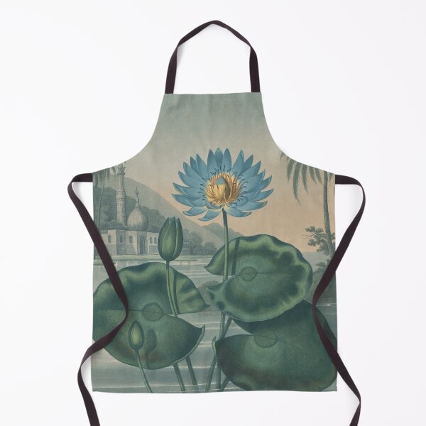 Item preview, Blue Egyptian Water Lily Poster Print by Dr R Thornton designed and sold by Suzana Djordjevic.