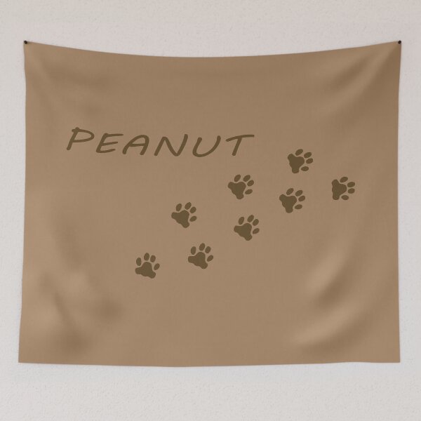 Item preview, Paw prints: Peanut designed and sold by Deb Morley.