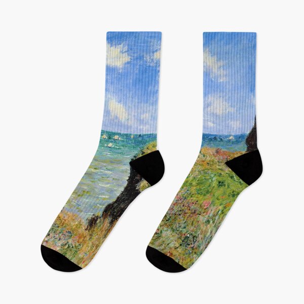 Item preview, Claude Monet's Clifftop Walk at Pourville designed and sold by mosfunky.