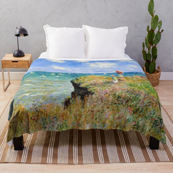 Item preview, Claude Monet's Clifftop Walk at Pourville designed and sold by mosfunky.