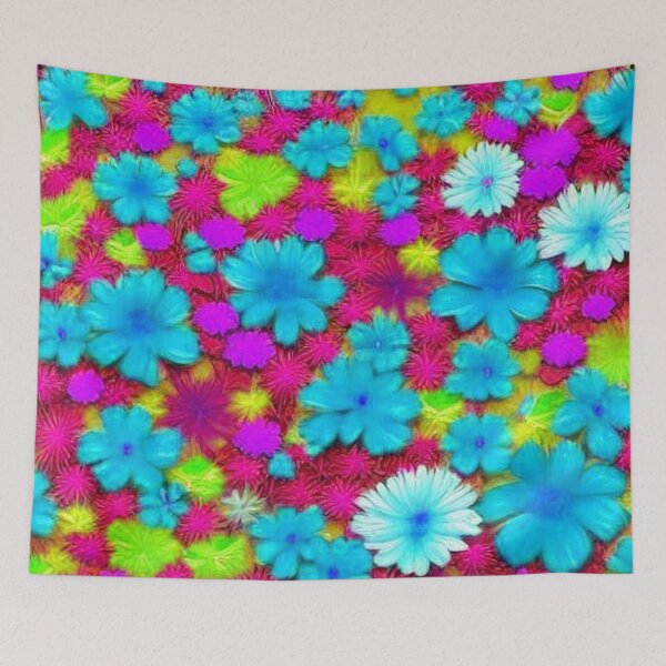 Item preview, Board with colorful flowers  designed and sold by JaroDesign2023.