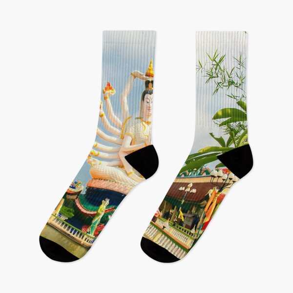 Item preview, Plai Laem Temple Koh Samui Thailand designed and sold by AJEvans.