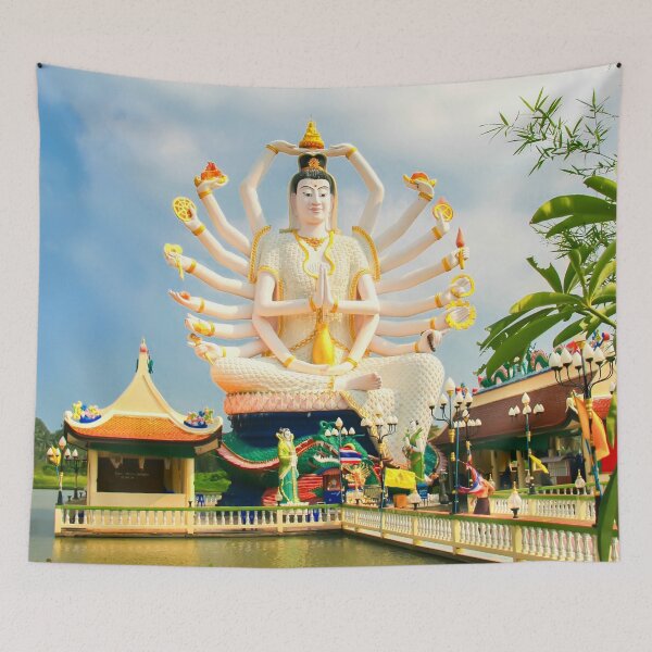 Item preview, Plai Laem Temple Koh Samui Thailand designed and sold by AJEvans.