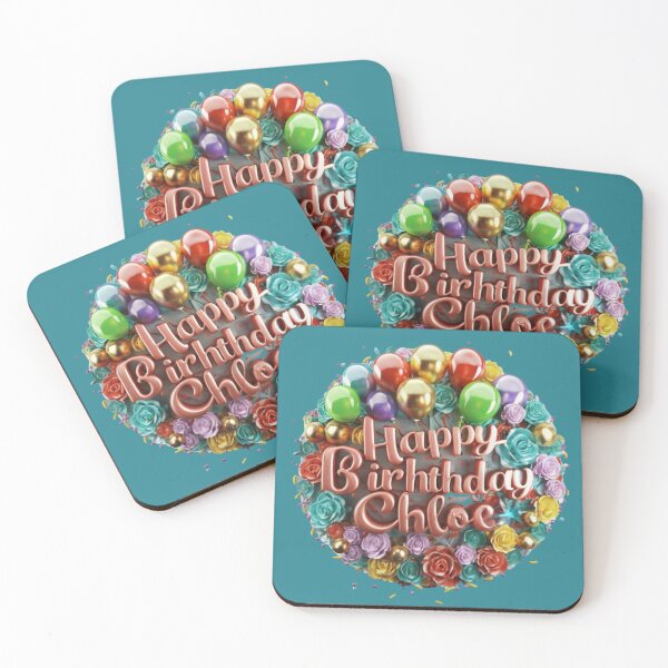 Item preview, Chloe's Joyful Birthday Celebration Art designed and sold by hiddenlink.