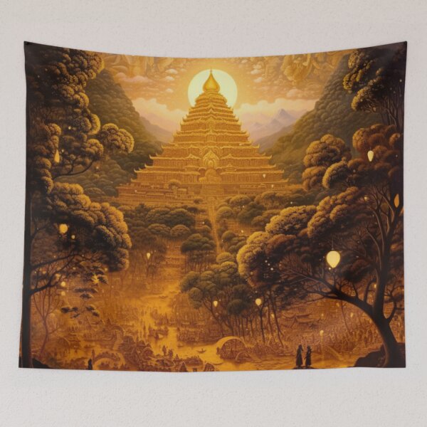 Item preview, The Golden Mountain designed and sold by Bring Back Culture.