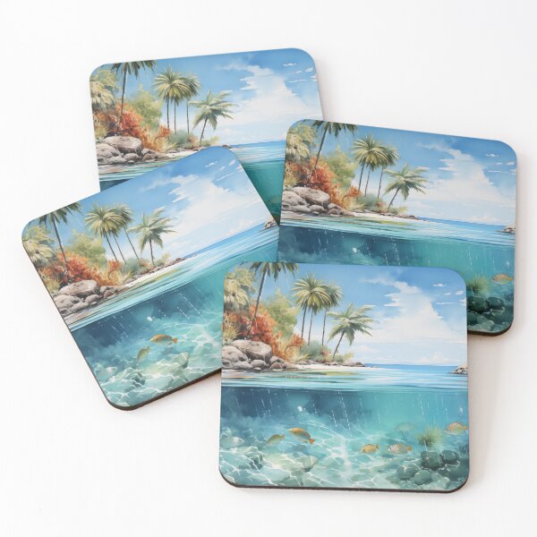 Item preview, Tropical Escape Watercolor 3 designed and sold by Foozleman.