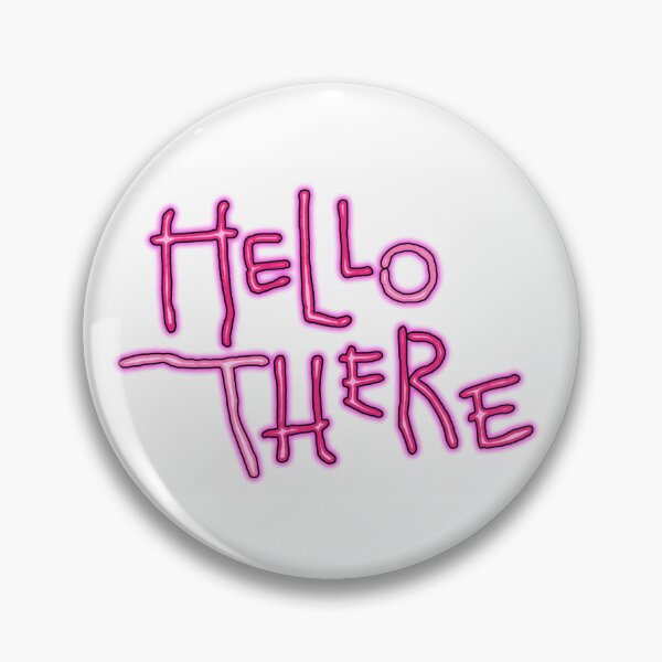 Item preview, Hello There | Hell Here (small) designed and sold by FumbleBunny.