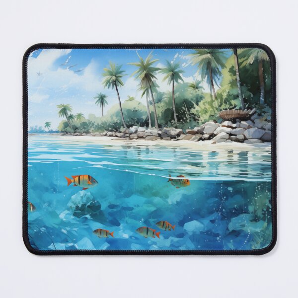 Item preview, Tropical Escape Watercolor 4 designed and sold by Foozleman.
