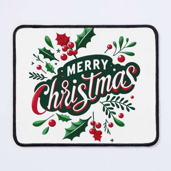 Item preview, A text saying 'Merry Christmas'  designed and sold by VigorVilla.