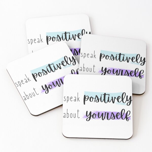 Item preview, be positive about yourself quote designed and sold by AestHenni17.