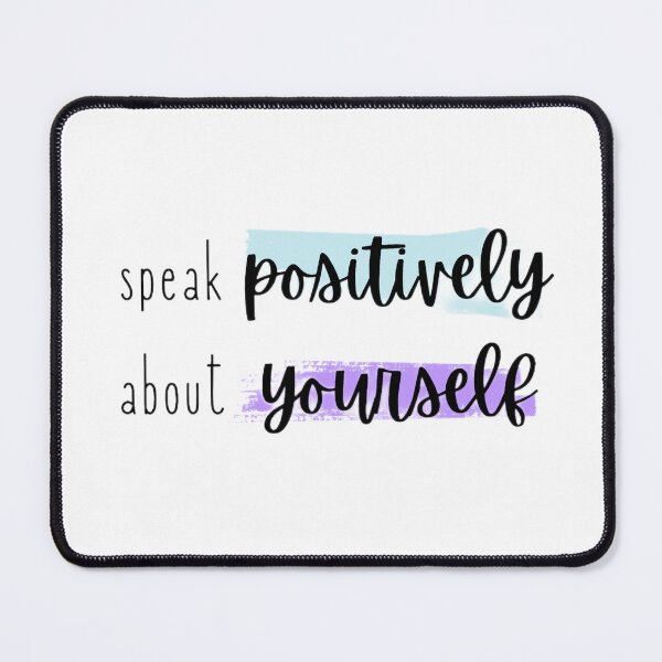 Item preview, be positive about yourself quote designed and sold by AestHenni17.