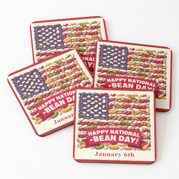 Item preview, Jan 6th - National Bean Day designed and sold by CrankyOldDude.